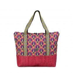JASMINE midi shopper / fuchsia - cretan fuchsia