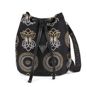 SELMA L / Lotus Black-Gold-Picollo