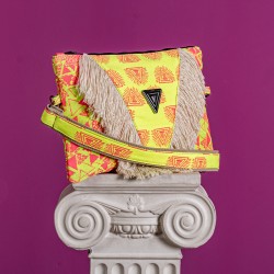 SILVIA / Abstract Fuchsia & Trinity Yellow SILVIA / Abstract Fuchsia & Trinity Yellow