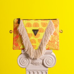 SILVIA / Abstract Orange & Trinity Yellow