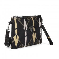 SILVIA / Athena Black-Gold-Picollo