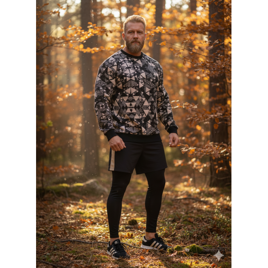 Ionis Sweatshirt Abstract Black Ionis Sweatshirt Abstract Black