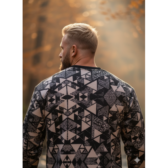 Ionis Sweatshirt Abstract Black Ionis Sweatshirt Abstract Black