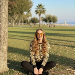 Ionis CropTop Hermes Black
