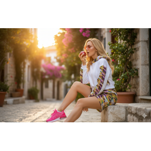 Ionis Hoodie CropTop Hermes Multi