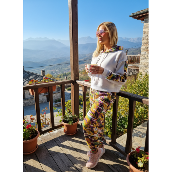 Ionis Hoodie CropTop Hermes Multi