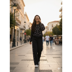 Ionis CropTop Trinity Black