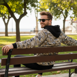 Ionis Sweatshirt Hoodie Hermes Black