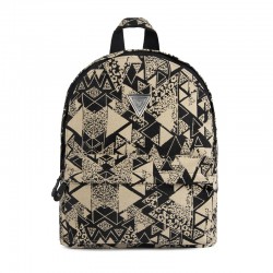 NOAH / Backpack Abstract Μαύρο-Πούρο