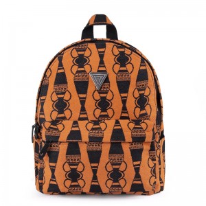 NOAH / Backpack Amphoreus Πορτοκαλί - Μαύρο NOAH / Backpack Amphoreus Πορτοκαλί - Μαύρο