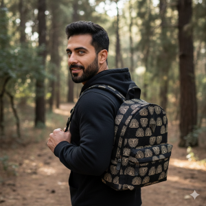 NOAH / Backpack Trinity Μαύρο