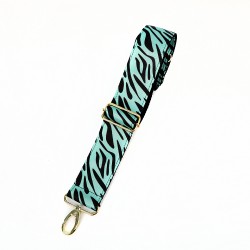STRAP aqua zebra / gold accessories STRAP aqua zebra / gold accessories
