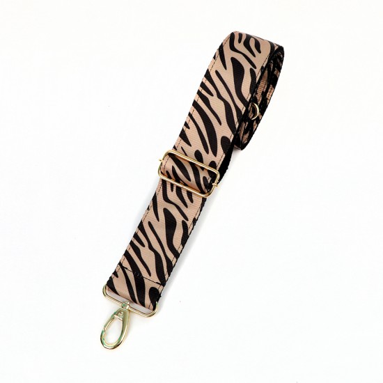 STRAP camel zebra / gold accessories